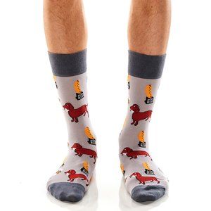 YO SOX  Men's Crew Sock Top Dog